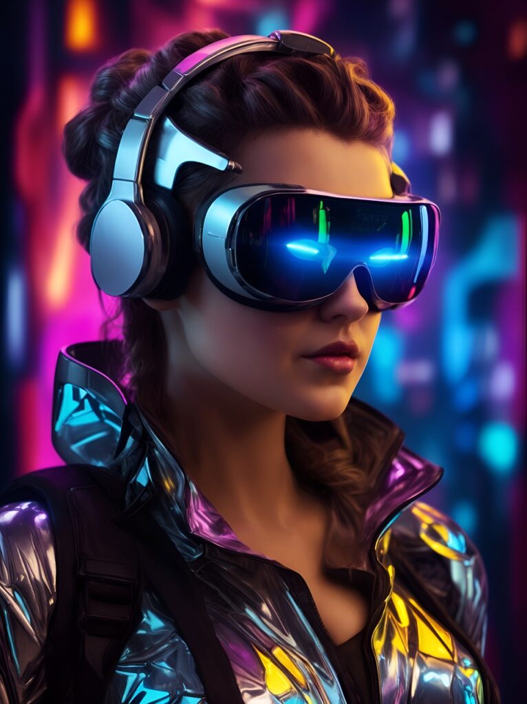 ai generated, woman, robot