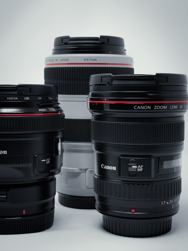 a group of cameras
