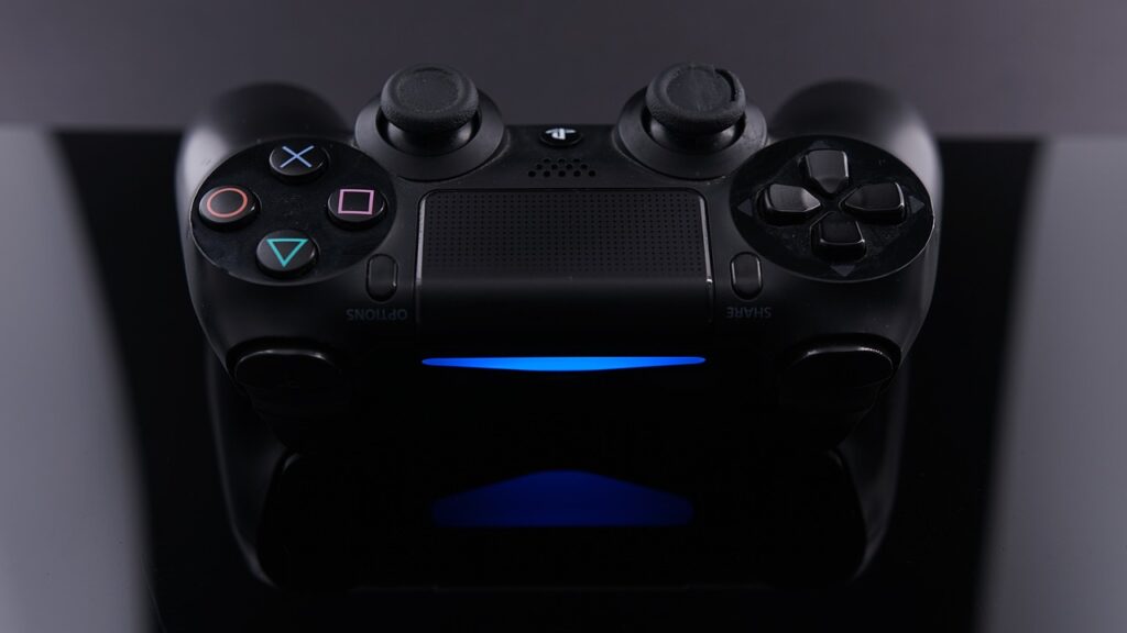 gaming, controller, playstation